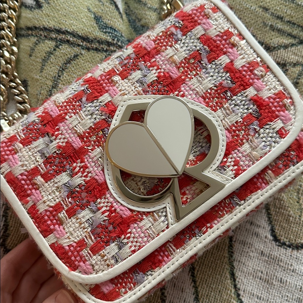 Kate Spade Nicola Tweed Mini Bag - Picture 2 of 6